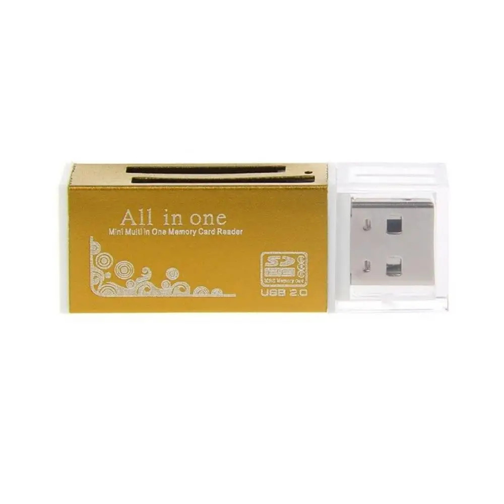 2021 Tốc Độ Nhanh USB 2.0 Đa Năng Multi 1 Đầu Đọc Thẻ Nhớ SD/SDHC MMC TF MS M2