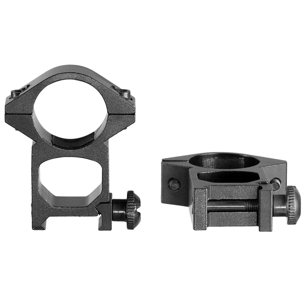 2 pcs Rifle hunting Scope Ring Mounts 1inch High Profile Scope Mounts Rings for Picatinny Weaver Rail