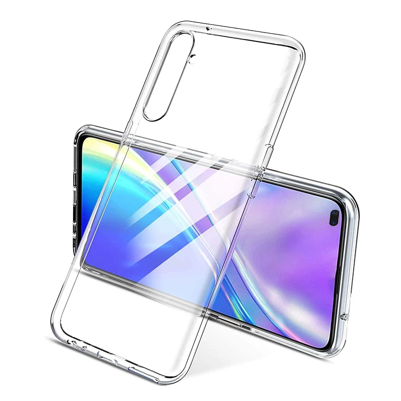 Ultrathin Mobile Phone TPU for OPPO Realme 6 Pro 6S 6i Global Version Case Cover Soft Clear Transparent Shockproof Realme6 6Pro