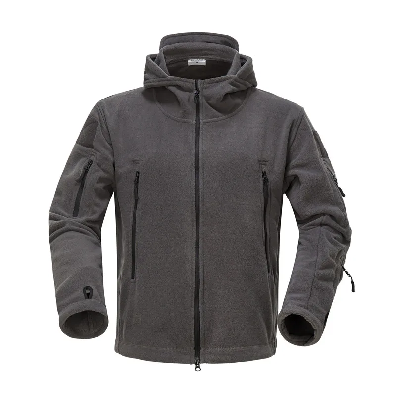 Hunting Hiking US Military Winter Thermal Fleece Tactical Jacket Outdoors Sports Hooded Coat Militar  Outdoor Army Jackets S-2XL