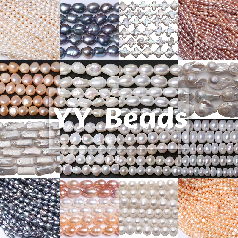 Natural Freshwater Pearl Beads Irregular Shape Loose Beads for Jewelry Making DIY Bracelets Necklaces Accessories High Quality