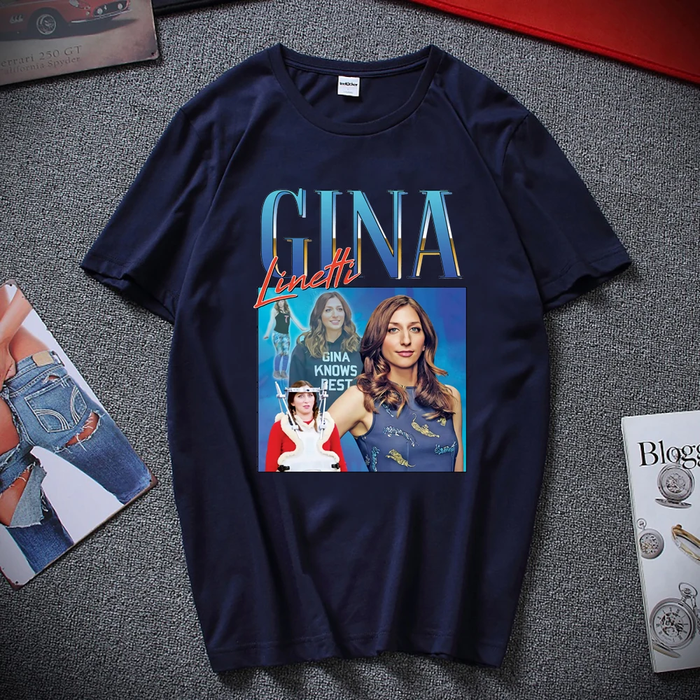 Gina Linetti Homage T-shirt  Brooklyn Nine Nine Shirt Tv Show Brooklyn 99 Inspired Gina Graphic Tee Retro 90\'s Vintage Tops