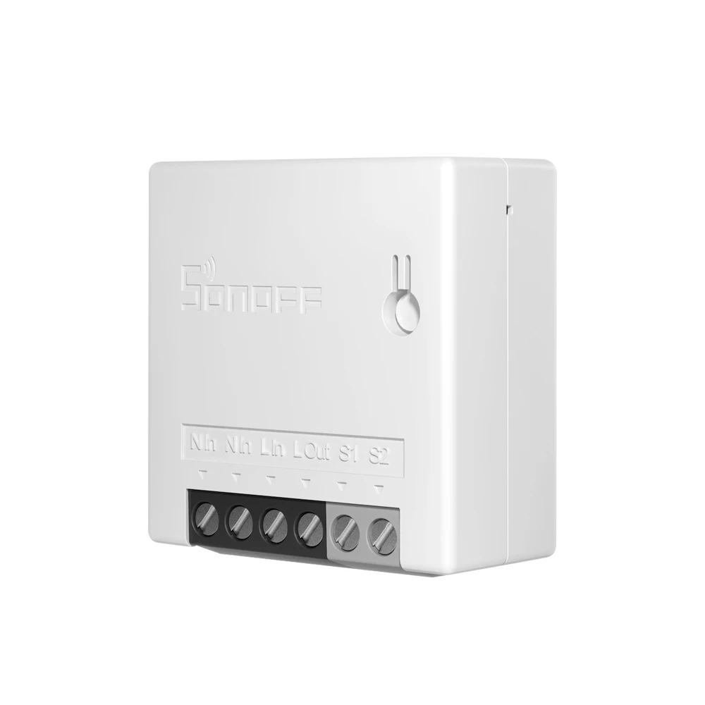 SONOFF Mini R2 Wifi Smart Switch telecomando a 2 vie Mini Switch fai da te Smart Home Timer Switch Module funziona con Alexa Google Home