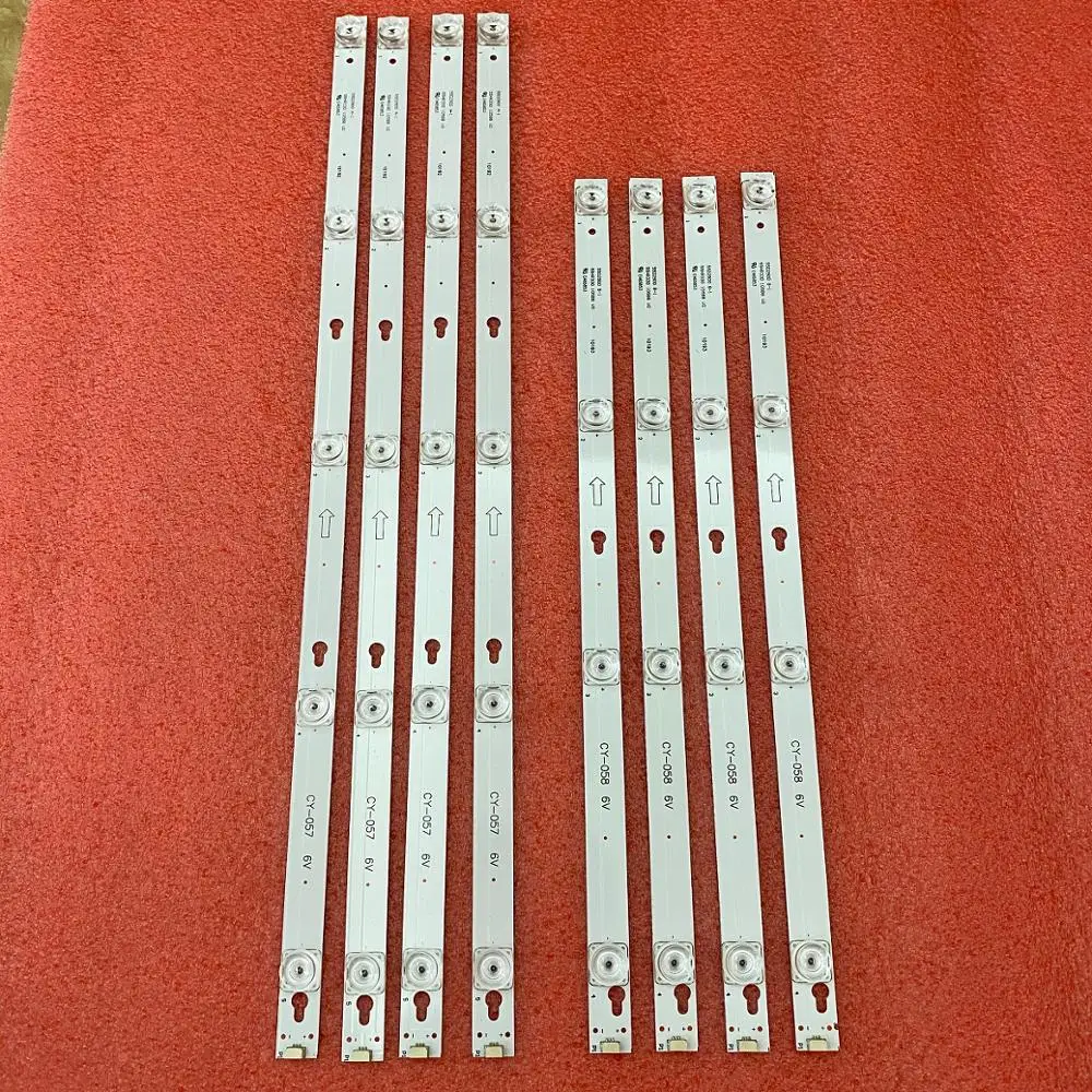 10set=80pcs LED Bar for TV 55s4900 55S403 55S405 55S401 U55P6006 55UC6426 L55S4900FS L55S4900 55D2900 L55P2 L55E5800A