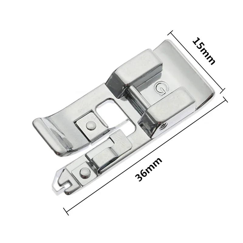 2Pcs Thick Fabrics Overlock Presser Foot Fit For Juki Singer Brother Domestic Multi-Function Sewing Machine Parts  5BB5950