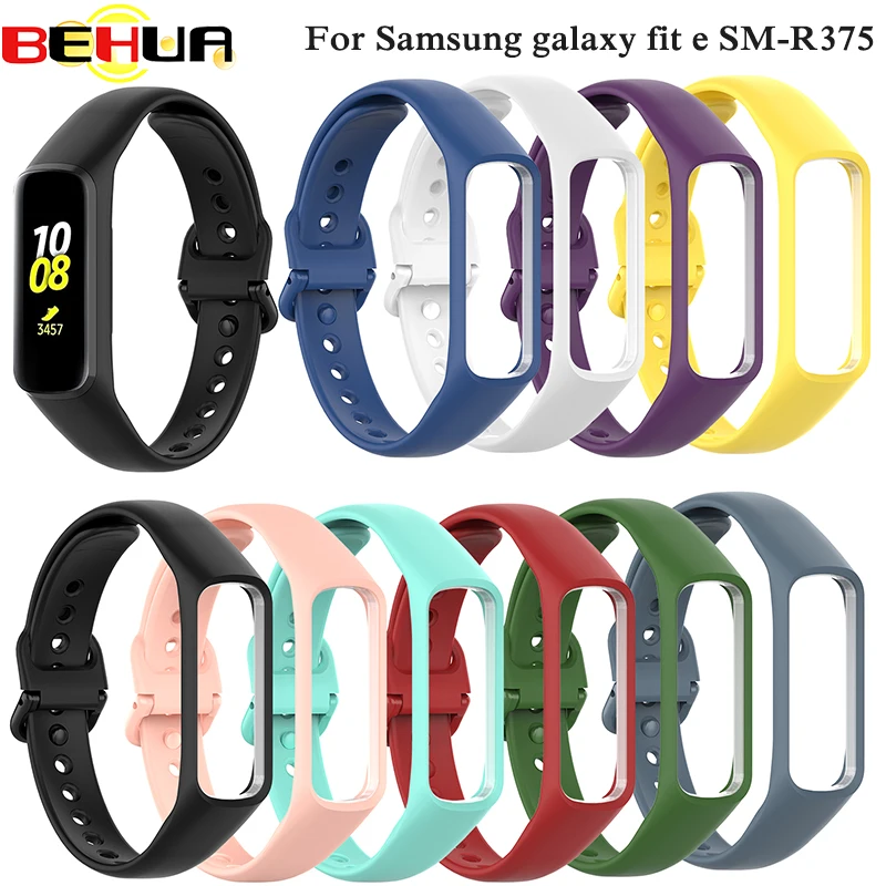 

Резиновый ремешок для Samsung Galaxy fit-e SM-R375, умный ремешок для часов, регулируемый сменный Браслет, спортивный силиконовый ремешок