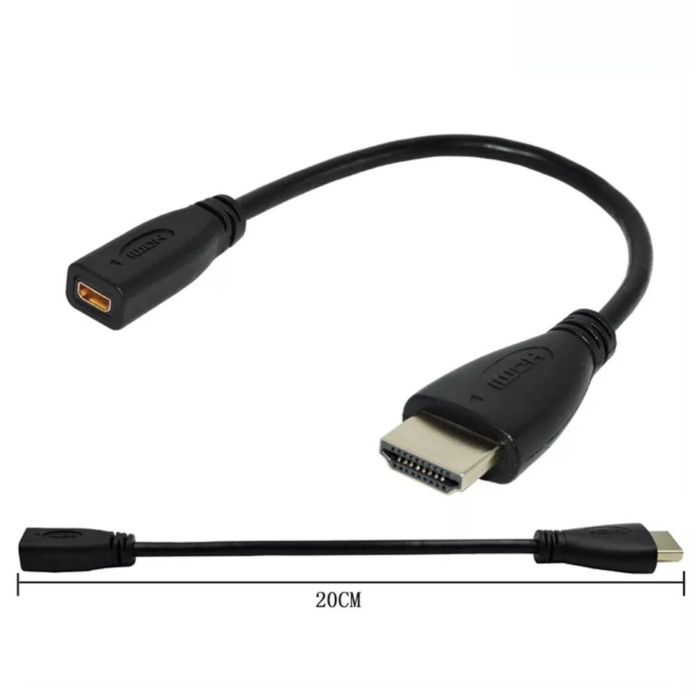 Mochu micro HD-kompatibel weibliche zu standard eine männlichen umwandlung linie kleine kopf micro HD weiblichen zu große ko