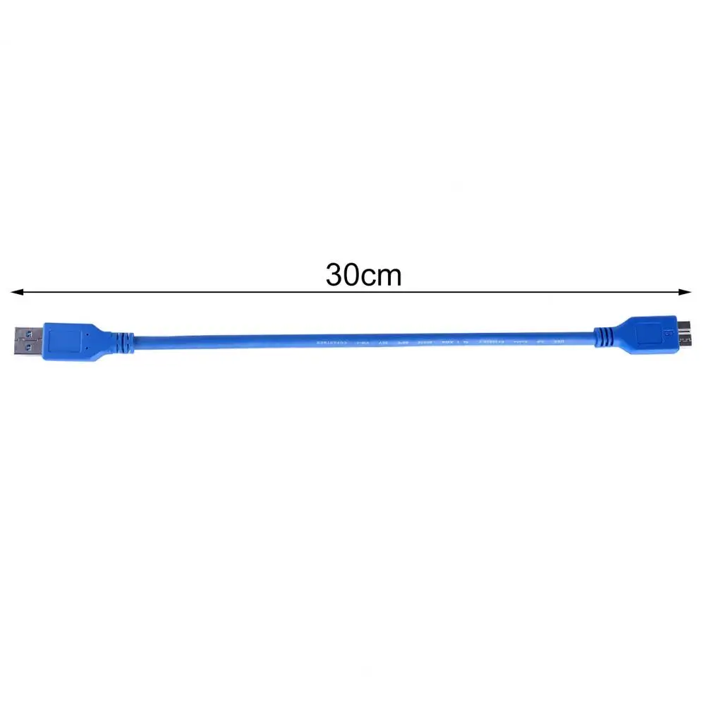 Hard Disk Connecting Cable USB 3.0 Mobile AM Male to Micro-B External Hard Drive Line Laptop Dada Transfer Cable 30cm
