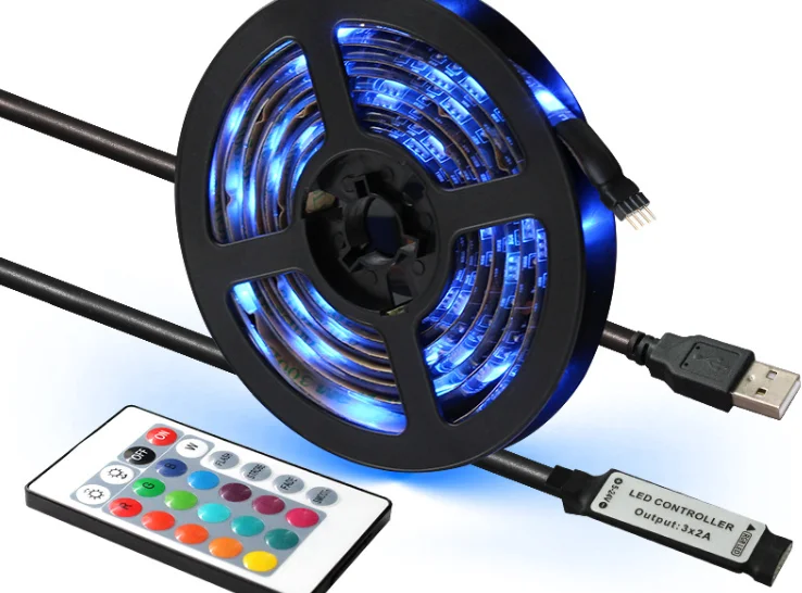 

5V USB Led Strip 5050 RGB LED Strip Light 5050 Bluetooth LED Strip IP65 Flexible Strip Led Ribbon Tape TV Background Lighting