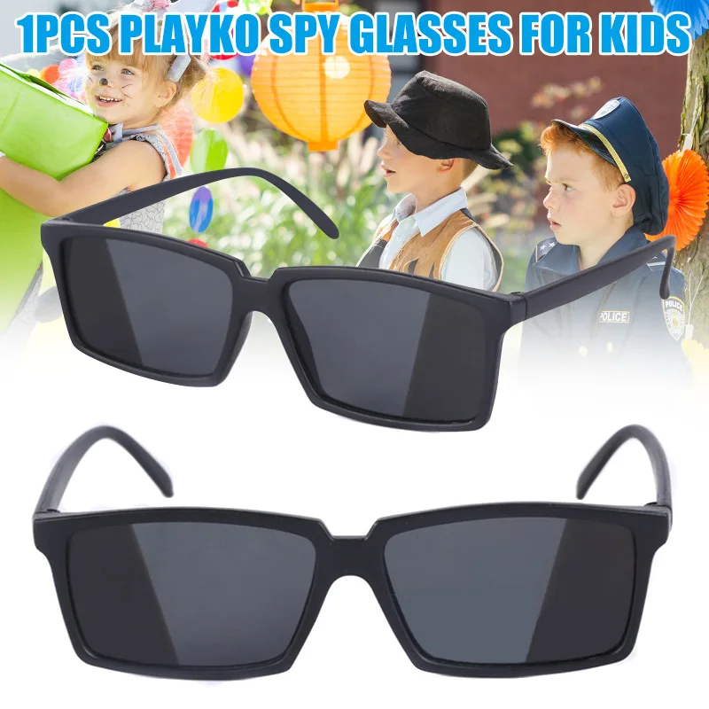 Glasses for Kids See Behind You Glasses with Rear View Mirrors Rear View Sunglasses Costume Prop Gift Fun Party Favors L