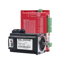 Nema23/57 hybrid servo kit closed loop motor driver JSSD2505M + SSD257EC80E1 2.2NM laser engraving machine