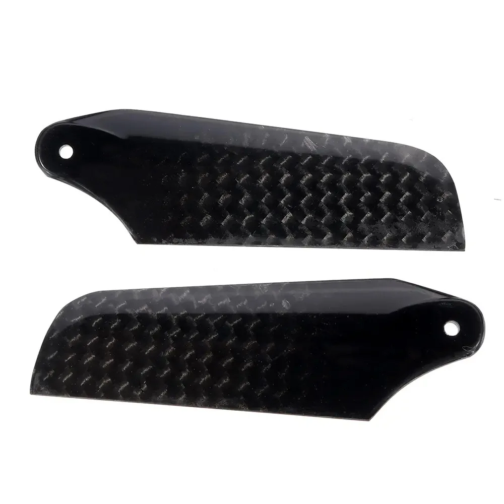 2PCS/Lot 1Pair 62MM 92MM 155MM Carbon Fiber Tail Rotor Blades for Align T-rex 450 V2 V3 PRO DFC 550 600 700 RC Helicopter