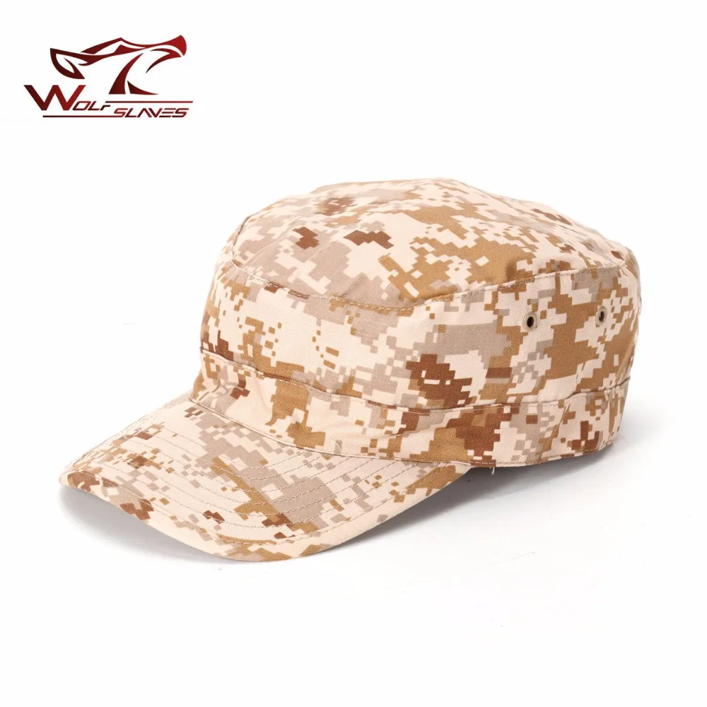 US Hat Camouflage Cap Airsoft Hunting Outdoor Baseball Hat Flat Top Soldier Hats Unisex Tactical Hat Hot Sale view 3