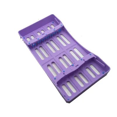 Cassette plastic Sterilizing rack for dental tappet of planting tool probe  High temperature resistance repeated use NO.B1517