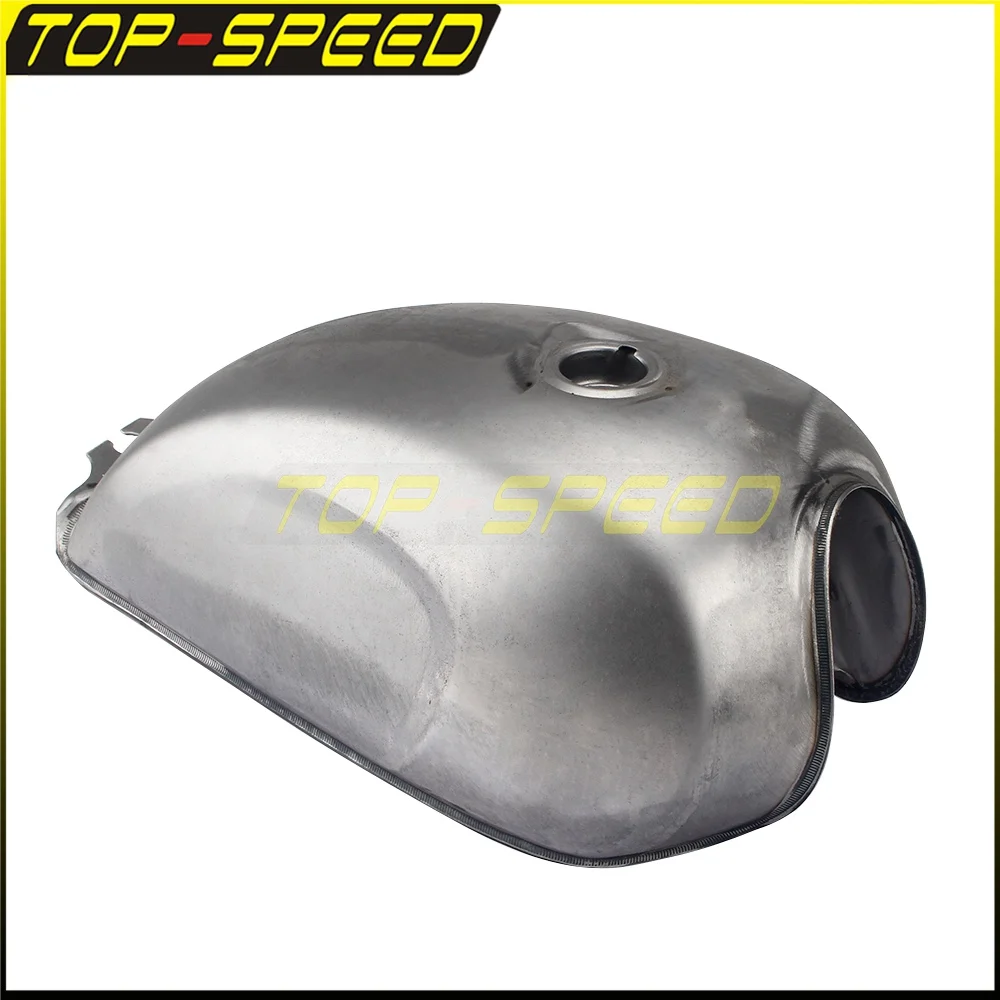 Skyline Cafe Racer-tanque de combustible de Gas de acero, 9L, Universal, para motocicleta, CFMOTO, Mandrill