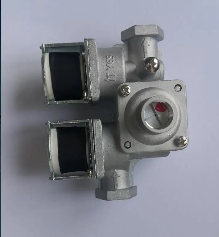 DC24V CSV-T2422B2 Gas Oven parts double solenoid valve with regulation function