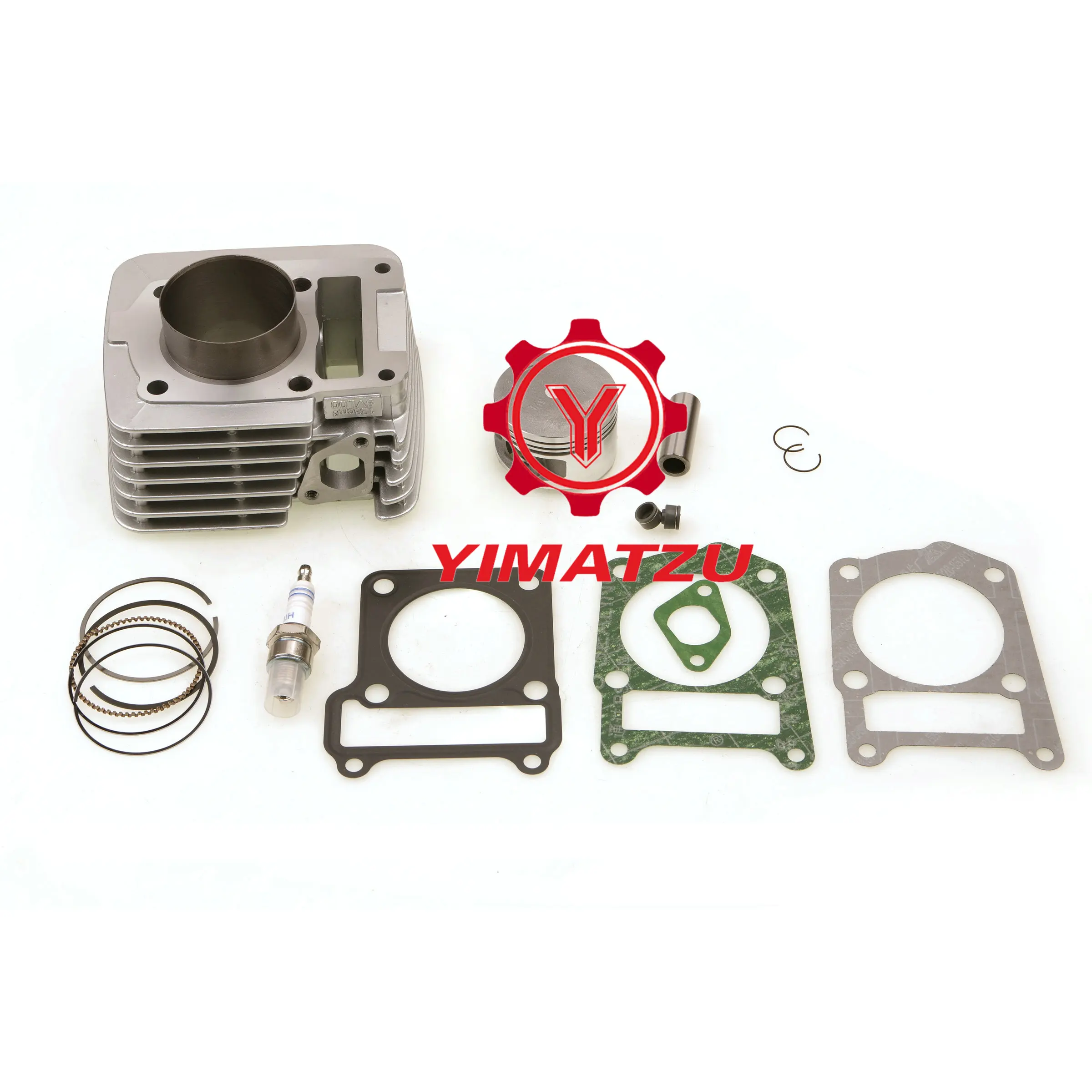 YIMATZU ATV Parts Cylinder 150CC 57.4MM  Big Bore Kit for YAMAHA RAPTOR 125 YFM125 5VL-E1310-00-00