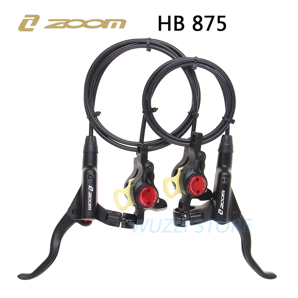 ZOOM HB-875 Bicycle Brake mtb Brake Hydraulic Disc Brake 800/1400/1450/1550mm MT200 Mountain Bicycle Brake Upgrade MT315 MT615