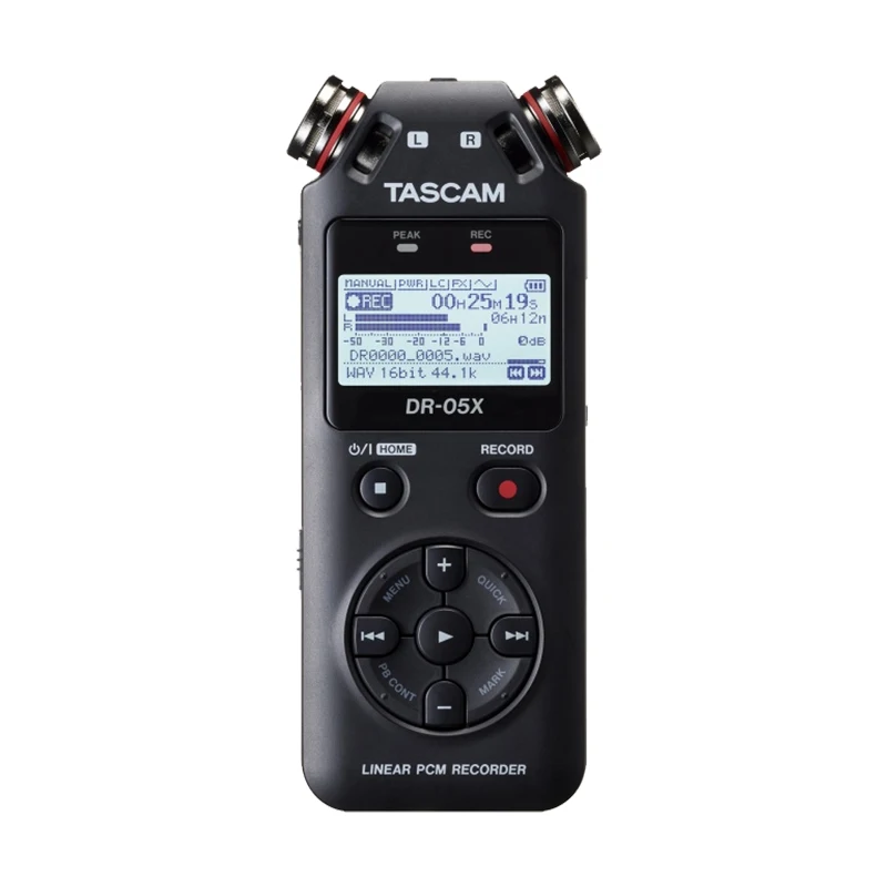 TASCAM DR-05X upgraded version DR-05 Handheld Portable Digital Voice Recorder audio recorder MP3 Recording Pen