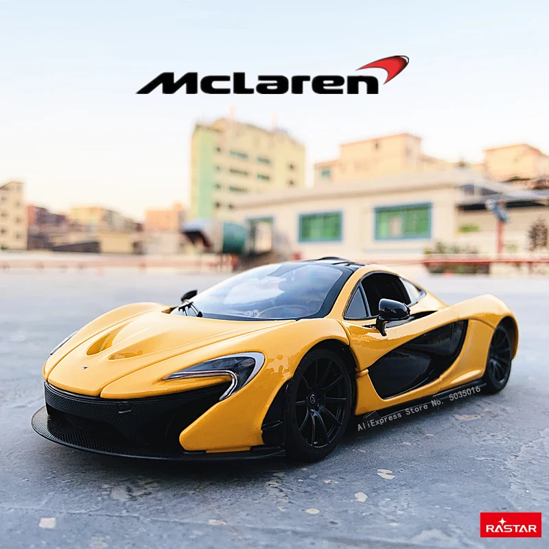 Rastar 1:24 McLaren P1 Static Simulation Diecast Alloy Model Car Toy collection Christmas gift models car