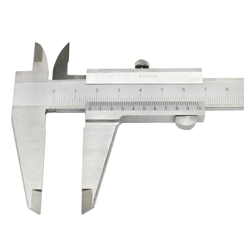 고정밀 버니어 캘리퍼스, 0-200mm, 0.02mm, 금속 캘리퍼스 게이지, 마이크로미터 측정 도구, Retailbox 다용도