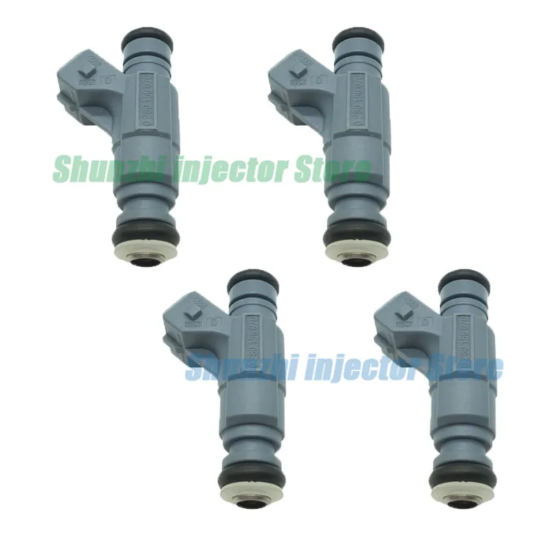 4pcs Fuel Injector Nozzle For vw Volkswagen Passat 1.8T Audi A4 A6 B5 OEM: 0280156070