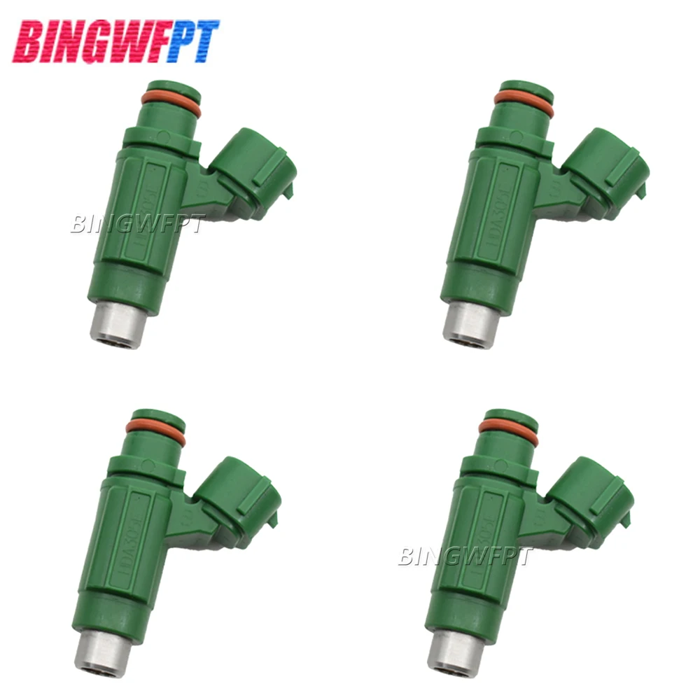 4PCS Fuel Injectors MN183292 For Mitsubishi Grandis Lancer Outlander 2.4L L4 2004-2010 MR988406 49033-3708 490333708