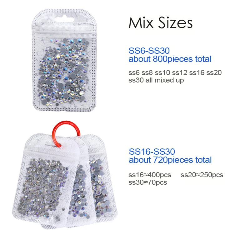 Moon Night hotfix rhinestones for needlework clothes flatback crystal hot fix stones strass glitters for fabric DIY decoration