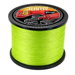 JOSBY 200M 300M 500M 1000M Multicolour 100% PE 8 Braided Wire 4 Strands Multifilament Japanese Fishing Line 10-90LB Weaves Cord