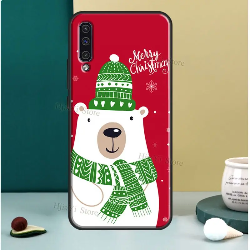 Merry Christmas Polar Beer Case For Samsung A52 A72 A12 A32 A42 A10 A30 S A40 A50 A70 A21S A20e A11 A31 A71 A51 Cover