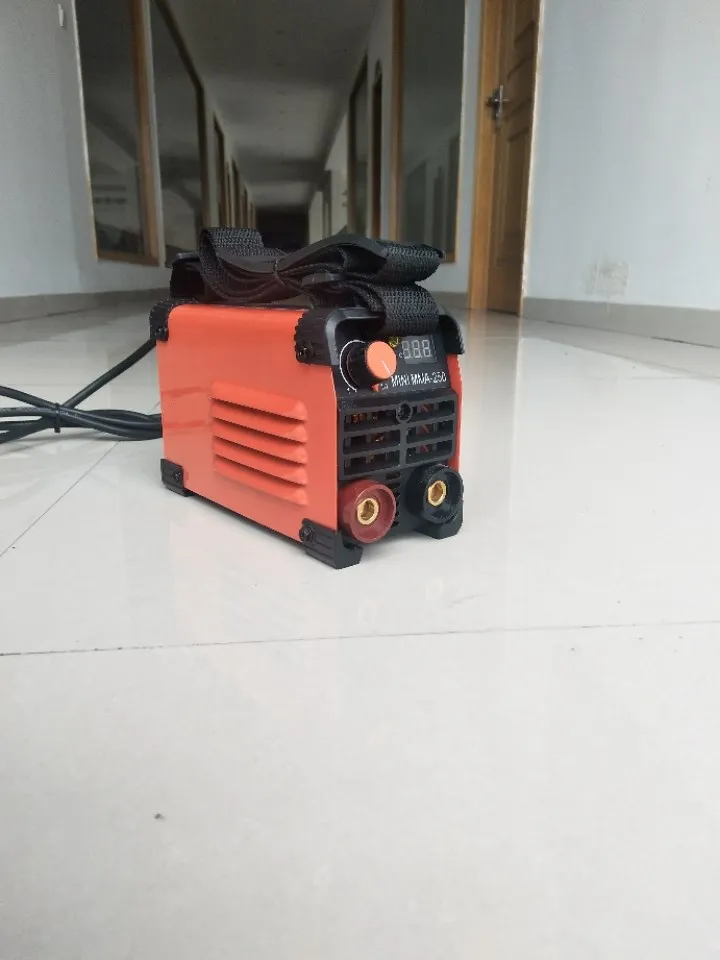 Full copper core small household mini welding machine MMA welding machine AC 220V output inverter arc welding machine 20-250A