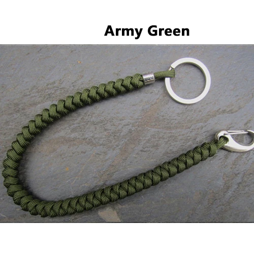 Climbing Rope Hanger Multi-Purpose Key Ring Anti-Separation Rope Outdoor Life-Saving Equipment Parachute Cord First Aid