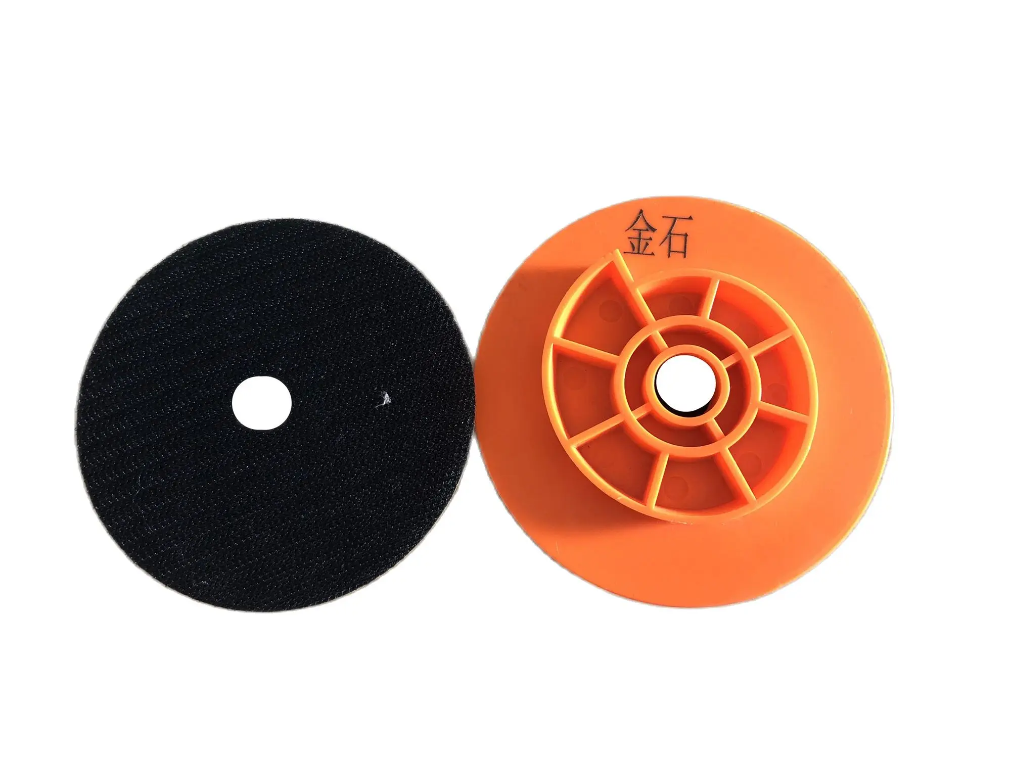 4Inch 100mm Snail Lock Snap Foam Back-up Pad With Plastic Base For Connection Of Angle Grinder And Polishing Pad With Snail Lock