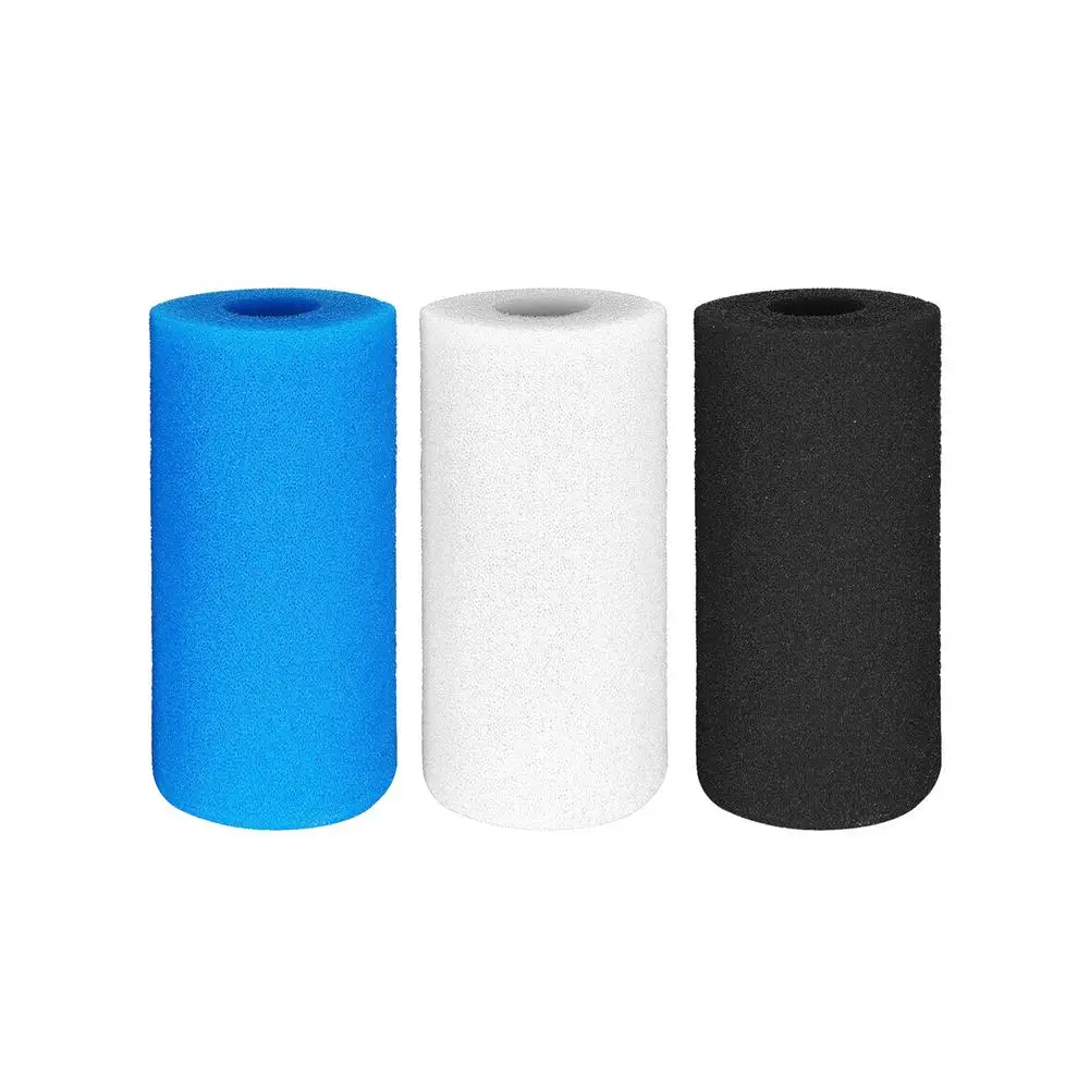 3pcs Swimming Pool Accessories Foam Sponge Pool Filter Sponge Spa Fish Tank Foam Cartridge Cleaner ForIntex A Type Filter Pump