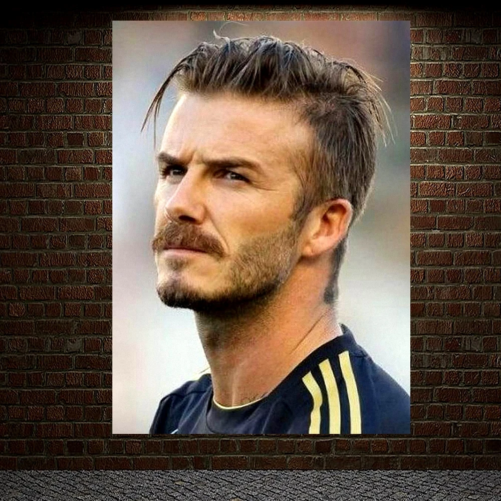 

Football star Boys-hair-beard-designs Poster Tapestry Banner Flag Wall Art Barber Shop Decor Wall Sticker Canvas Painting C3