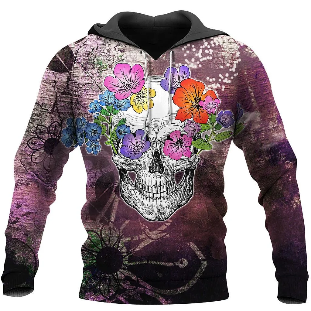 

3D All Over Printed Halloween Skull Shirts Men And Women Fashion Casual Hoodies L0002