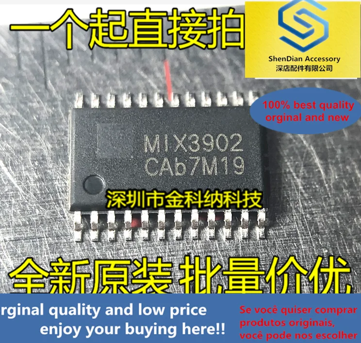 

10pcs only orginal new MIX3902 brand new original SMD TSSOP built-in boost stereo soundproof bluetooth speaker chip