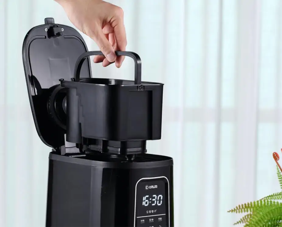 Donlim DL-KF1061 المنزلية أمريكانو مقهى آلة السيارات لتقوم بها بنفسك بالتنقيط صانع القهوة طباخ المنزل الشاي وعاء 0.7L السيارات طاحونة القهوة الفول