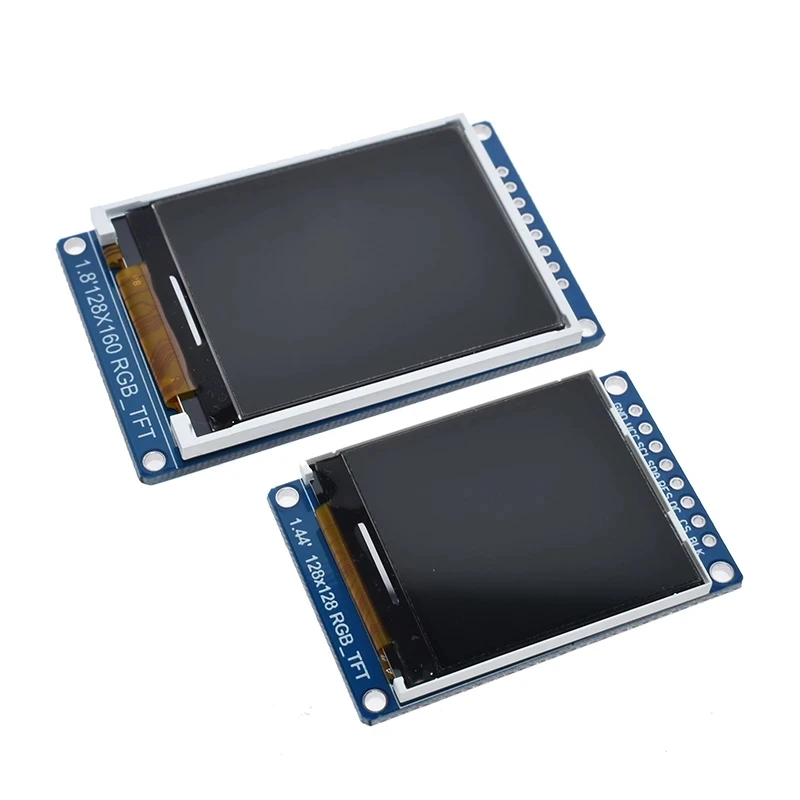 TFT Display 0.96 1.3 1.44 1.8 inch IPS 7P SPI HD 65K Full Color LCD Module ST7735 / ST7789 Drive IC 80*160 240*240 (Not OLED)