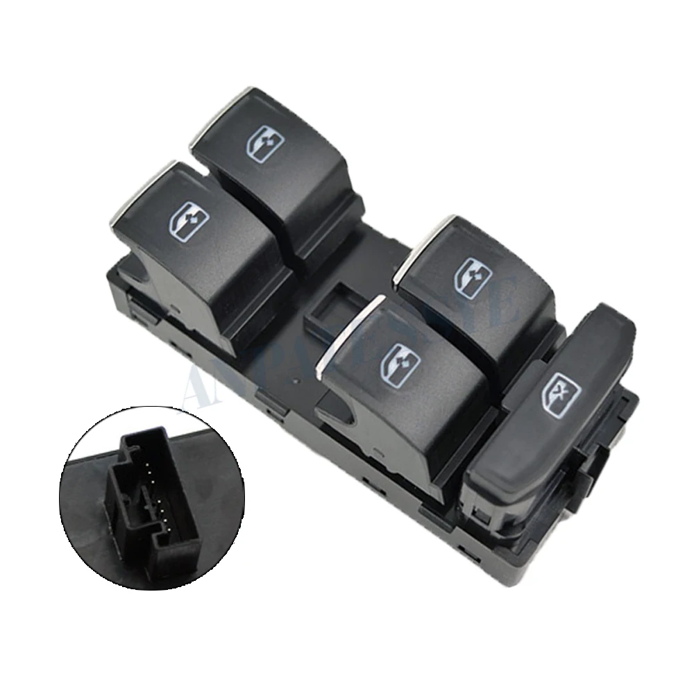 Power Window Switch Control Button 5E0959857A 5E0 959 857A 5E0 959857 5E0959857E For Skoda Octavia Fabia 2013 2014 2015- 2018