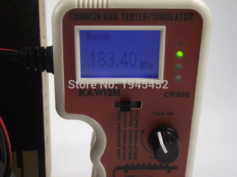 NEWEST CR508 Digital Common Rail Pressure Tester and Simulator for High-Pressure Pump Engine diagnostic tool