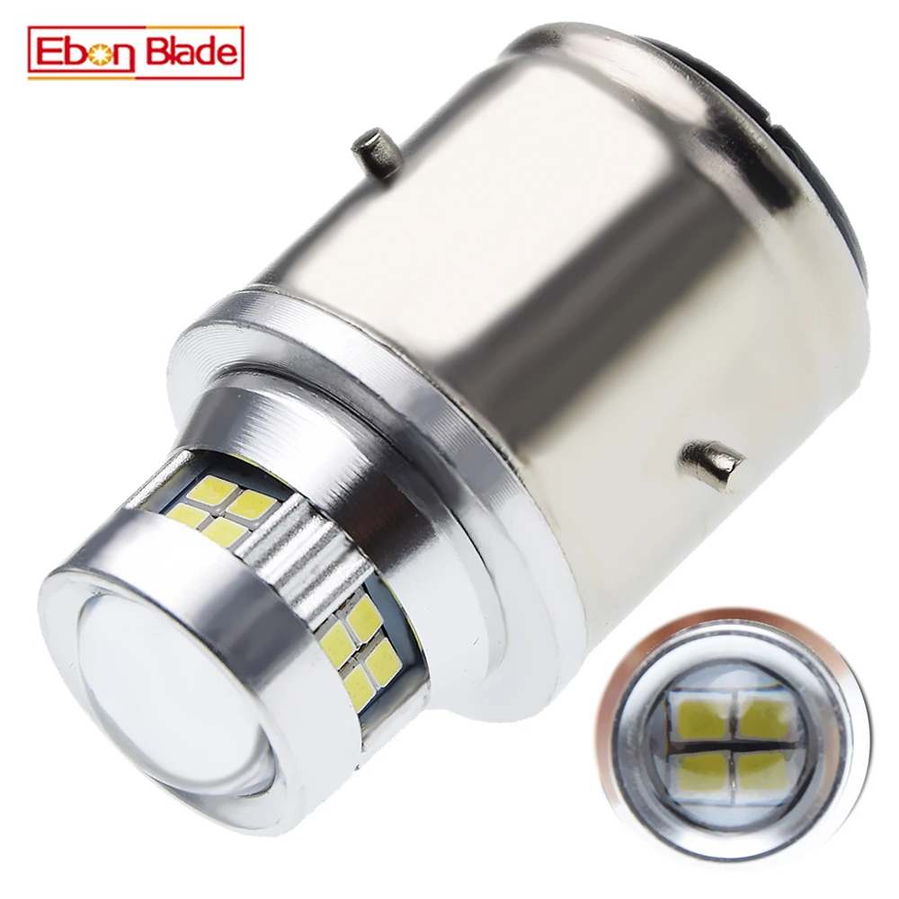 1PCS BA21D LED For Old Car Auto Vintage Retro Front Light Lamp Hi-Lo Beam Motorbike Moped Scooter Headlight Bulb 6V 12V DC