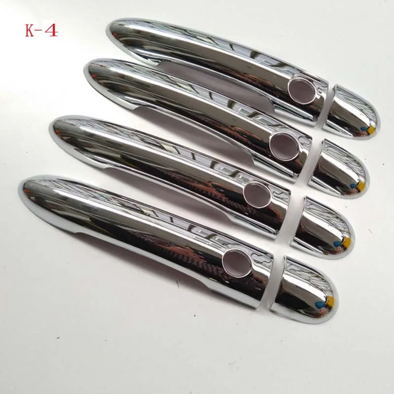 Manija de puerta cromada para Renault Espace IV 4 2003 2013 ABS, cubierta de captura, tapa embellecedora, accesorios para automóviles