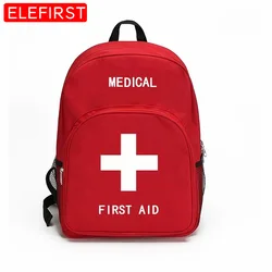 Large Capacity First Aid Backpack Water Resistant Empty Bag Wound Treatment Outdoor Camp Hiking Travel Emergency Kit Accessories