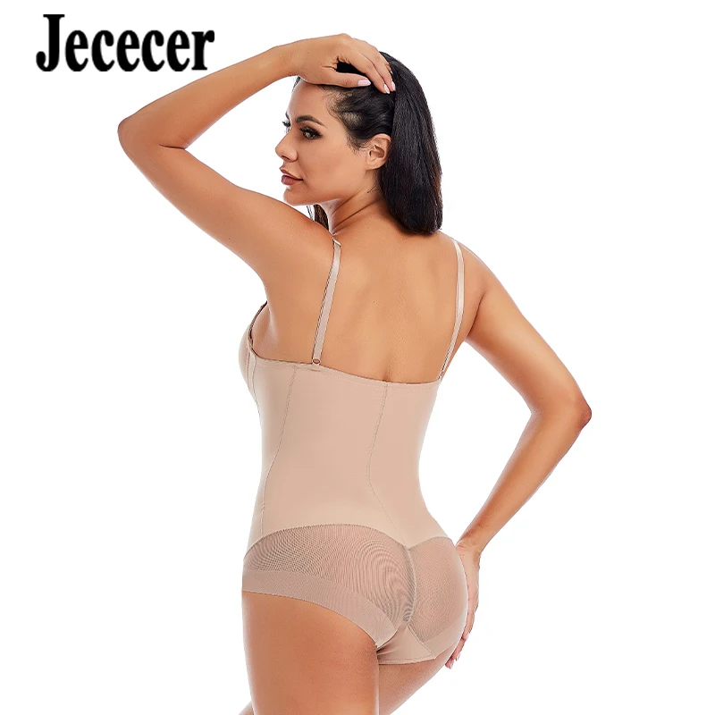 Underwire Bodysuit Underwear for Women Strappy Bodys Black Apircot Mesh Matching Fashion Sexy Shapewear Body Shapers