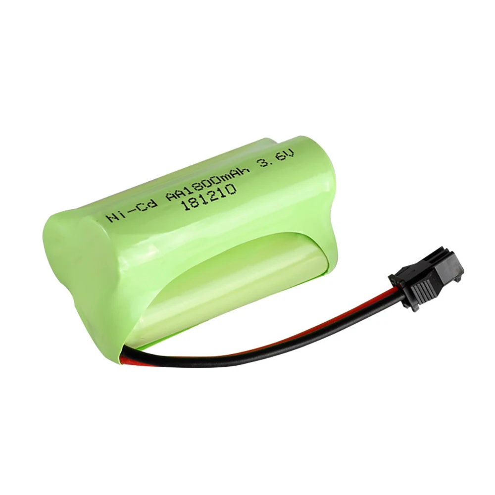 3.6v 1800mah ni-cd bateria na zabawki zdalnie sterowane samochody zbiorniki ciężarówki roboty pistolety łodzie AA 3.6v akumulator ni-cd akumulator