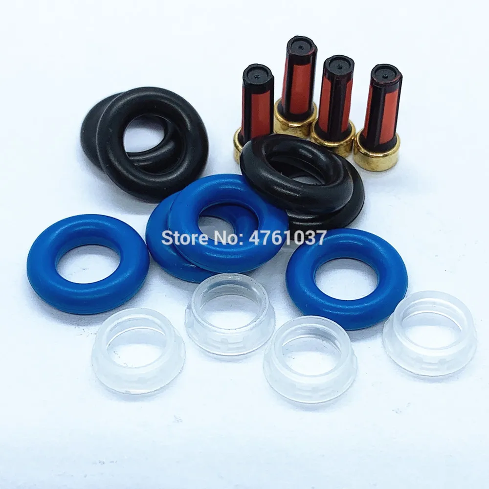 Whole sale 4Sets For Mazda 6 fuel injector repair kit for part #0280156156 0280156248 0280156154