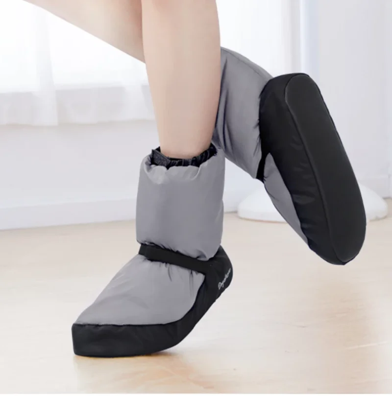 Winter Ballet National Dancing Shoes Modern Dance Warm Up Exercises Ballerina Boots Warmers Ballet Booties Kids Adult