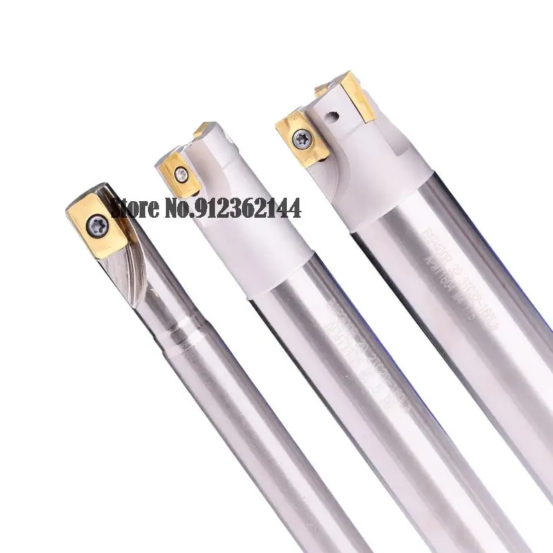 1PCS Bap 300R Milling Cutter To Send 10pcs Apmt1135 Carbide Insert Lathe Tool Bap 300R Milling Tool Rod Machining Center Handle