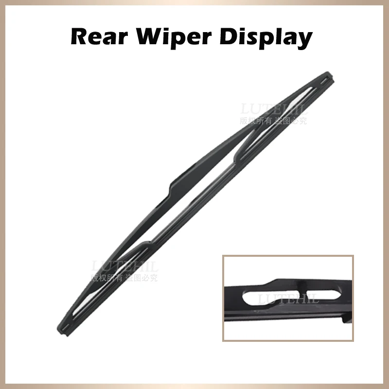 Wiper Front & Rear Wiper Blades Set Kit For Peugeot 206 SW / Estate 2000-2007 2001 2002 Windshield Windscreen Window 26\